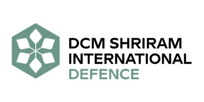 DCM Shriram International Defence corporate brand logo