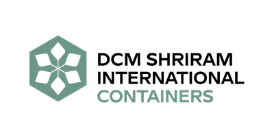 DCM Shriram International Containers corporate brand logo